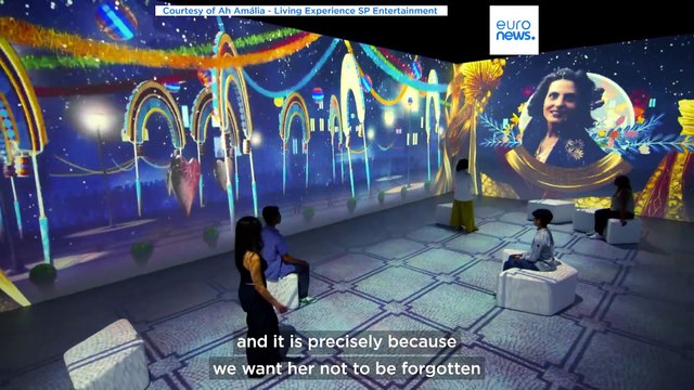 Immersive exhibition celebrates the colourful 'queen of fado', singer Amália Rodrigues