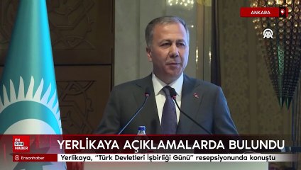 Ali Yerlikaya'dan 'Türk devletleri' değerlendirmesi: Dayanışmamızı güçlendirmeliyiz