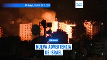 Israel emite nuevas órdenes de evacuación en Líbano, lo que hace temer una ofensiva más amplia