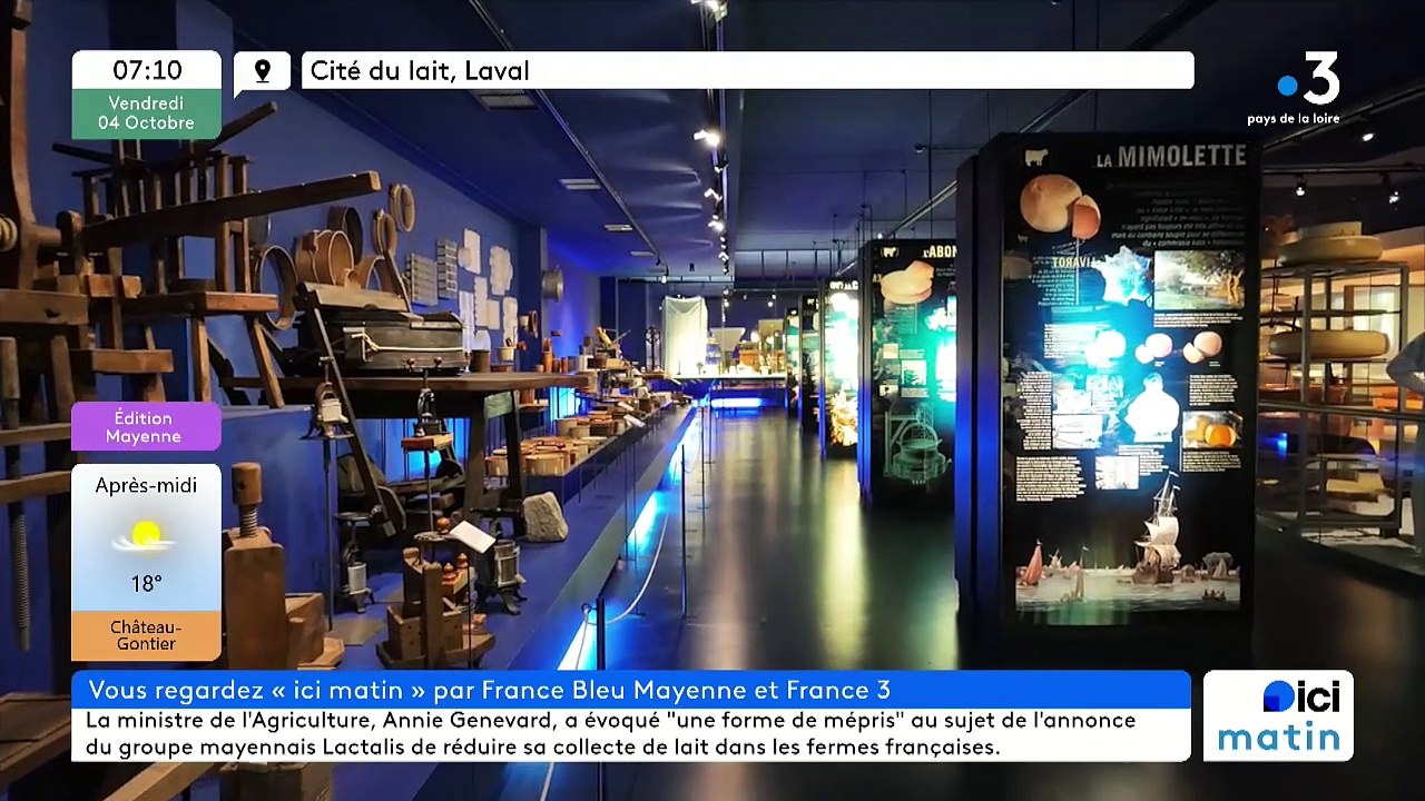 04/10/2024 - ICI Matin France Bleu Mayenne en vidéo