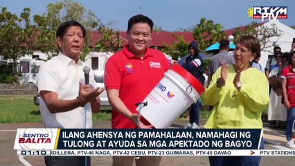 Kalagayan ng mga nasalantang pamilya sa Batanes, inalam ni PBBM;