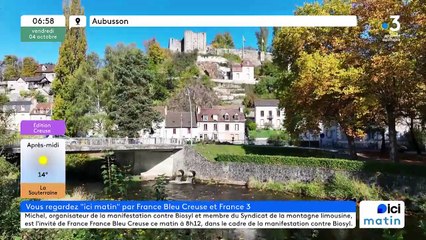 04/10/2024 - ICI Matin France Bleu Creuse en vidéo