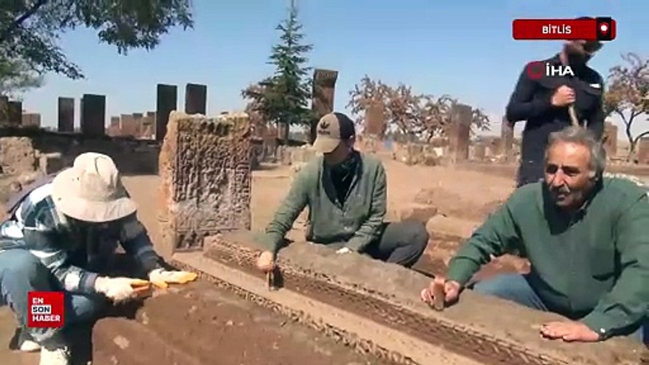 Bitlis'teki tarihi kazı çalışmalarında 6 yeni sanduka bulundu