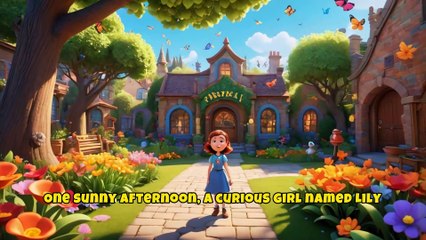 Children Story: The Magic of The Enchanted Library