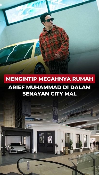 Mengintip Megahnya Rumah Arief Muhammad di Dalam Senayan City Mall