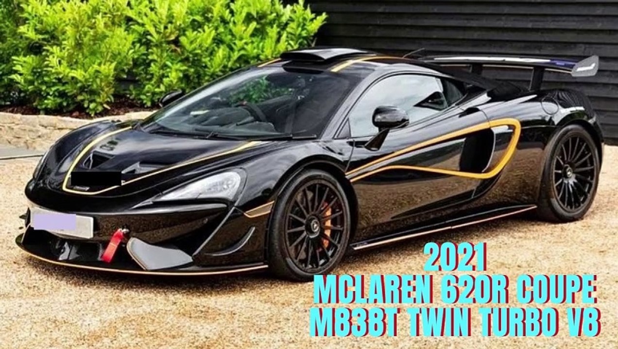 2021 MCLAREN 620R COUPE M838T TWIN TURBO V8 ENGINE