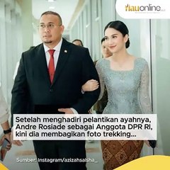 Azizah Salsha Trekking di Bogor, Posisi Cincin Kawin Kembali Dipertanyakan