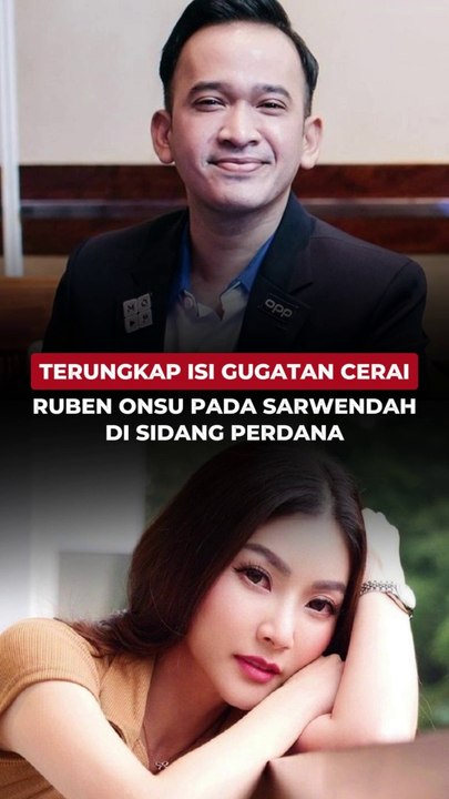 Terungkap Isi Gugatan Cerai Ruben Onsu pada Sarwendah di Sidang Perdana