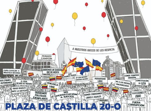 Convocan en Madrid una gran manifestación contra Sánchez: ¡Elecciones generales, ya!