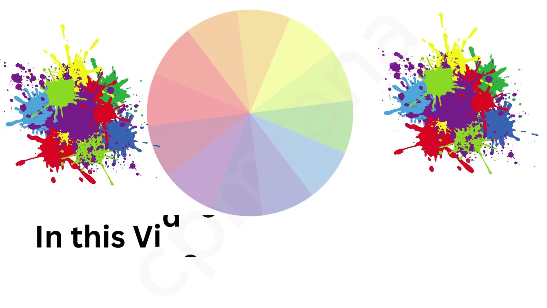 ⁣Color names for kids