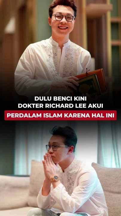 Dulu Benci, Kini dr. Richard Lee Akui Perdalam Islam Karena Hal Ini