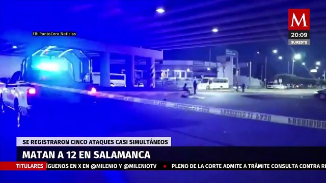 Matan a 12 personas en cinco ataques simultáneos en Salamanca