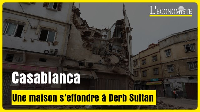 Casablanca : Une maison s'effondre à Derb Sultan