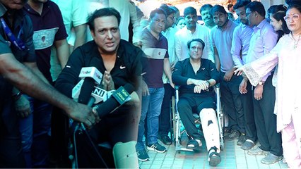 Govinda Discharged From Hospital Video,Gets Emotional & Reacts To Media|Boldsky