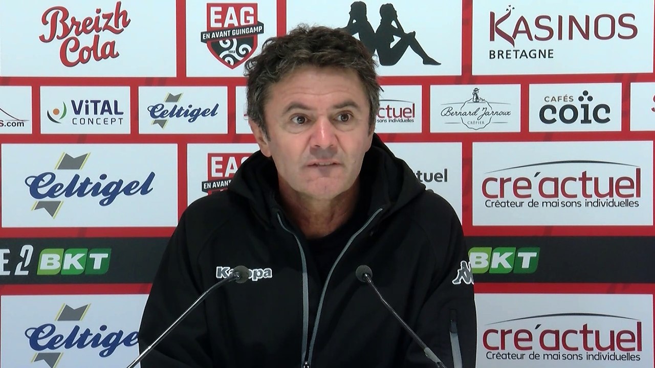 EAG - SM Caen : le point presse de Sylvain Ripoll