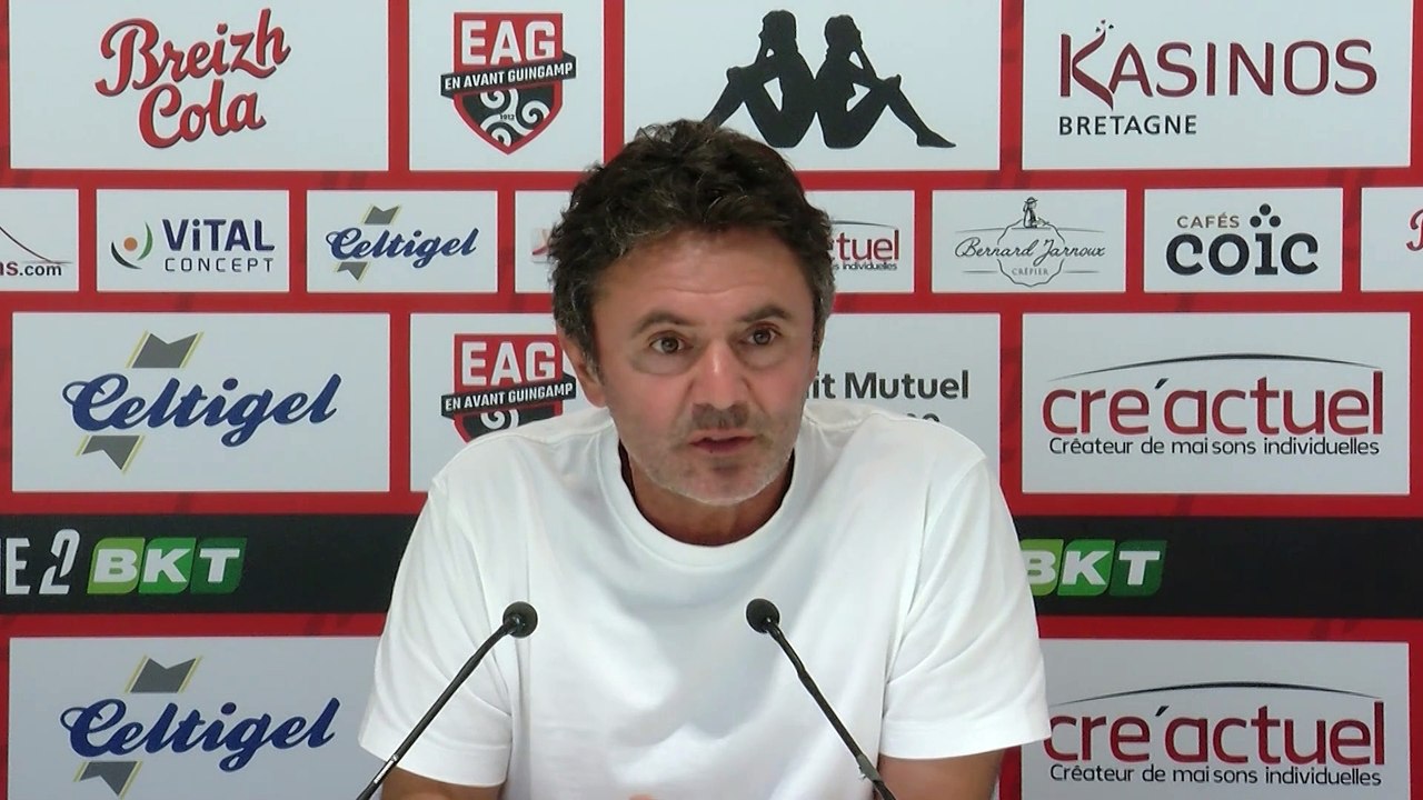 Stade Lavallois - EAG : le point presse de Sylvain Ripoll