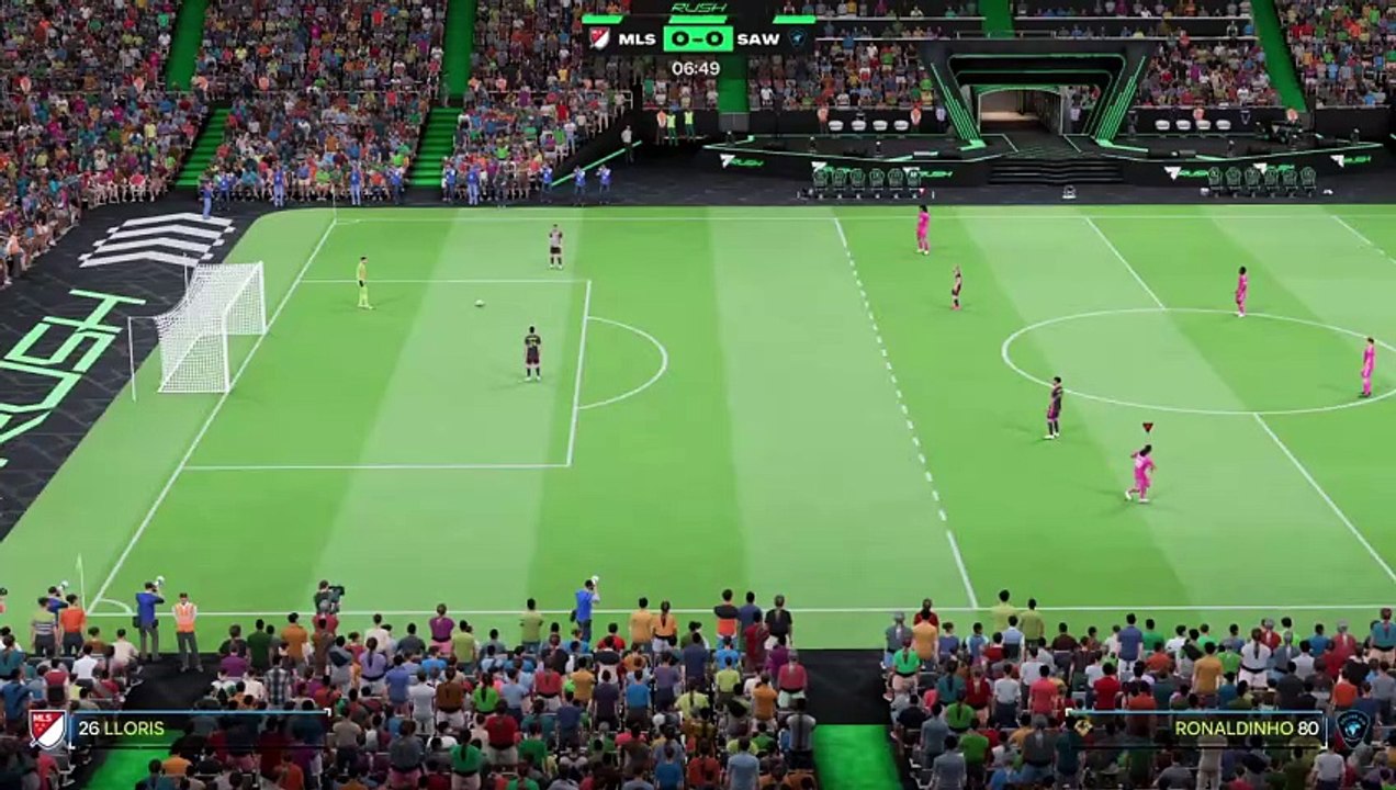 RUSH League: Partido de Inauguración