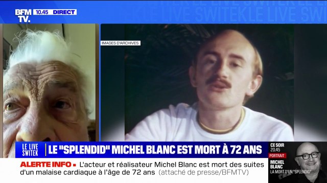 Mort de Michel Blanc: Il avait une très grande finesse , réagit l'acteur et réalisateur Jacques Weber
