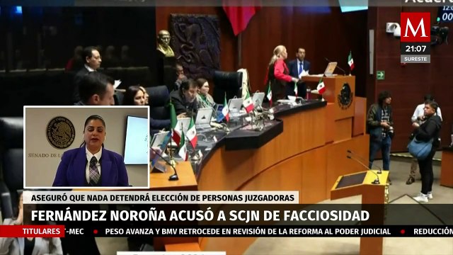 Fernández Noroña afirma que la SCJN no tiene facultades para revisar reforma judicial