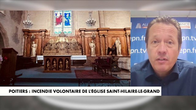 L’incendie volontaire de l’église Saint-Hilaire-le-Grand de Poitiers est «une atteinte au patrimoine et à l’Histoire» de la France
