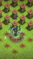 Max Witch Golem ⚔️ vs. Battalion of Archer Towers!