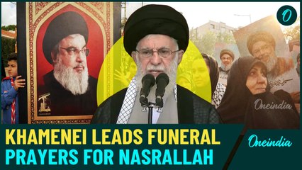 Hassan Nasrallah Laid to Rest:Iran's Ayatollah Khamenei Honours Legacy at Emotional Funeral Ceremony