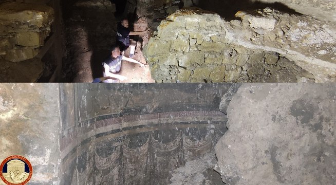 Napoli, scoperti scavi clandestini in chiesa medievale del centro storico (04.10.24)