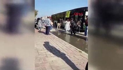 BURSA Psikolojisinin bozulduğunu söyleyip, yolcuları otobüsten indirdi