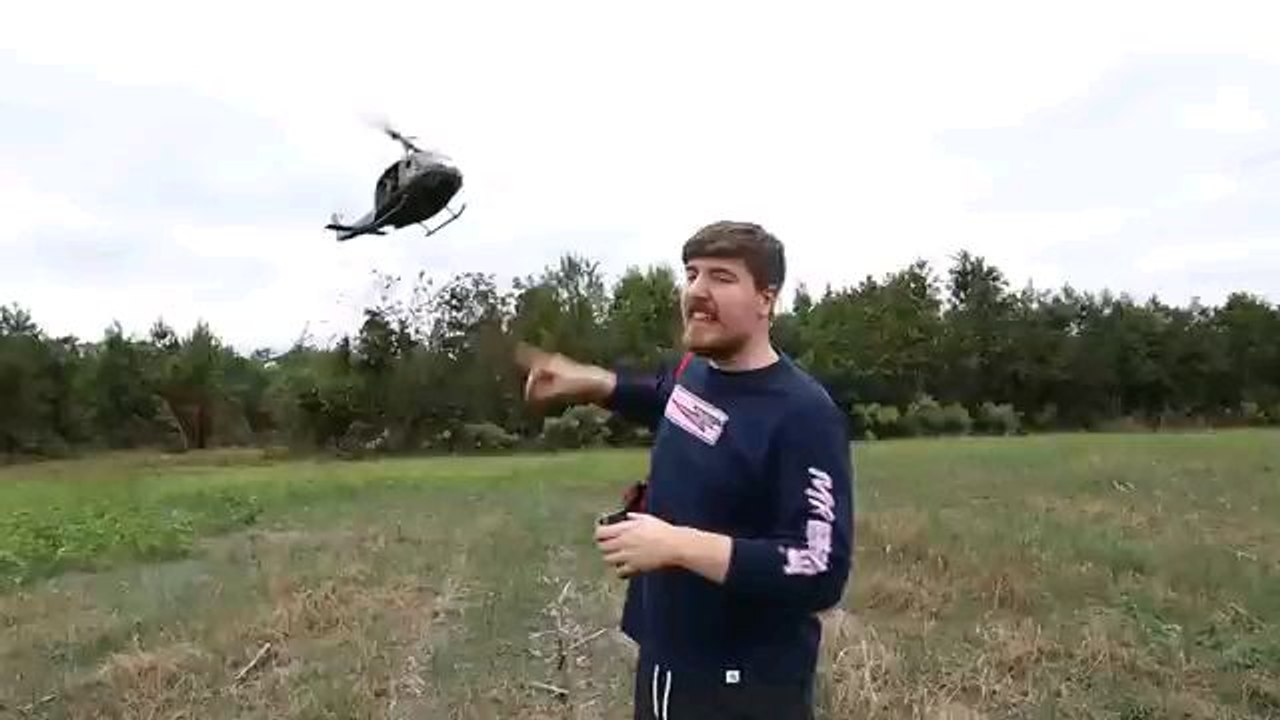 Mr beast military mere pichay par gai