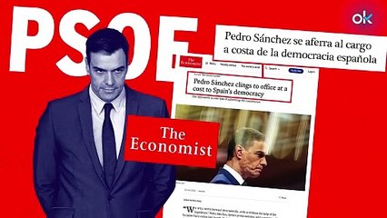 'The Economist' retrata a Sánchez: "Se aferra al cargo a costa de la democracia española"