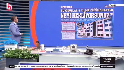 Gazetemiz  @ekspreshaber_'in "BU OKULLAR 4 YILDIR EĞİTİME KAPALI: NEYİ BEKLİYORSUNUZ?" manşeti İSMAİL KÜÇÜKKAYA ile Yeni Bir Sabah programında.