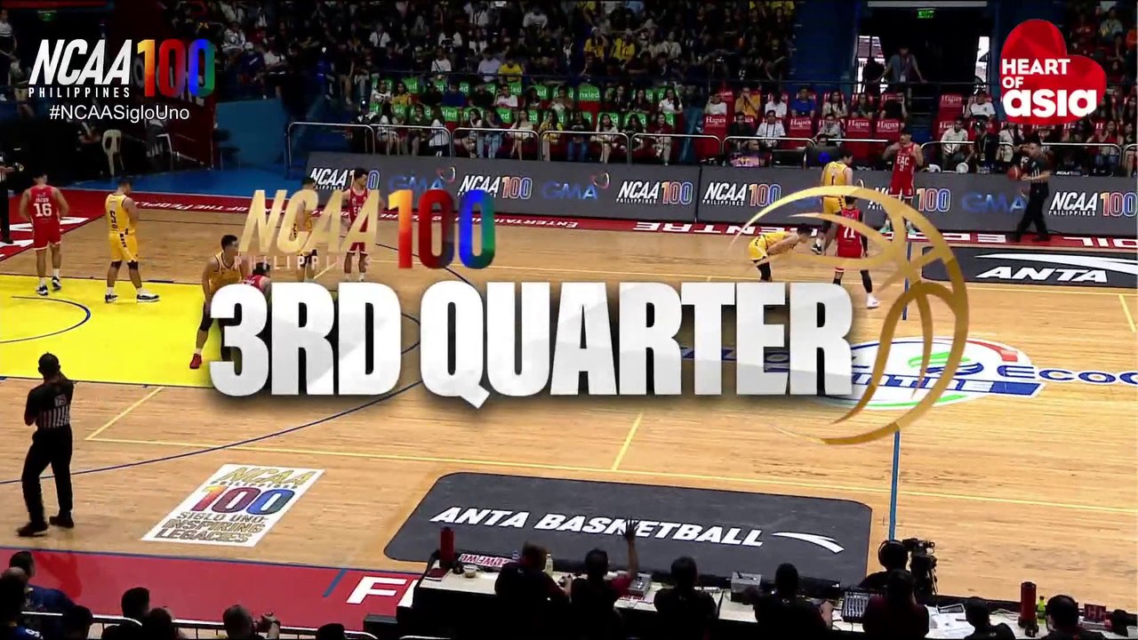 NCAA Basketball JRU vs EAC (Third Quarter) NCAA Season 100 video