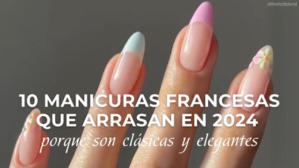 10 manicuras francesas que arrasan en 2024 porque son clásicas y elegantes