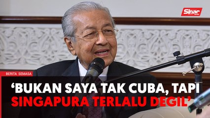 Kenapa Tun M tak hentikan subsidi air ke Singapura?