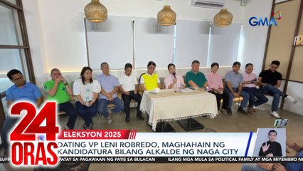 Télécharger la video: Dating VP Leni Robredo, maghahain ng kandidatura bilang alkalde ng Naga City | 24 Oras