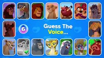 Guess The Voice! The Lion King Movie  Simba, Mufasa, Scar, Pumba, Timon