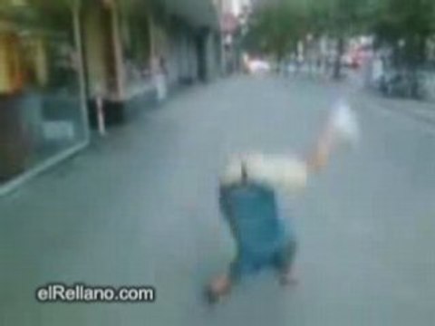 Un salto arrière rater