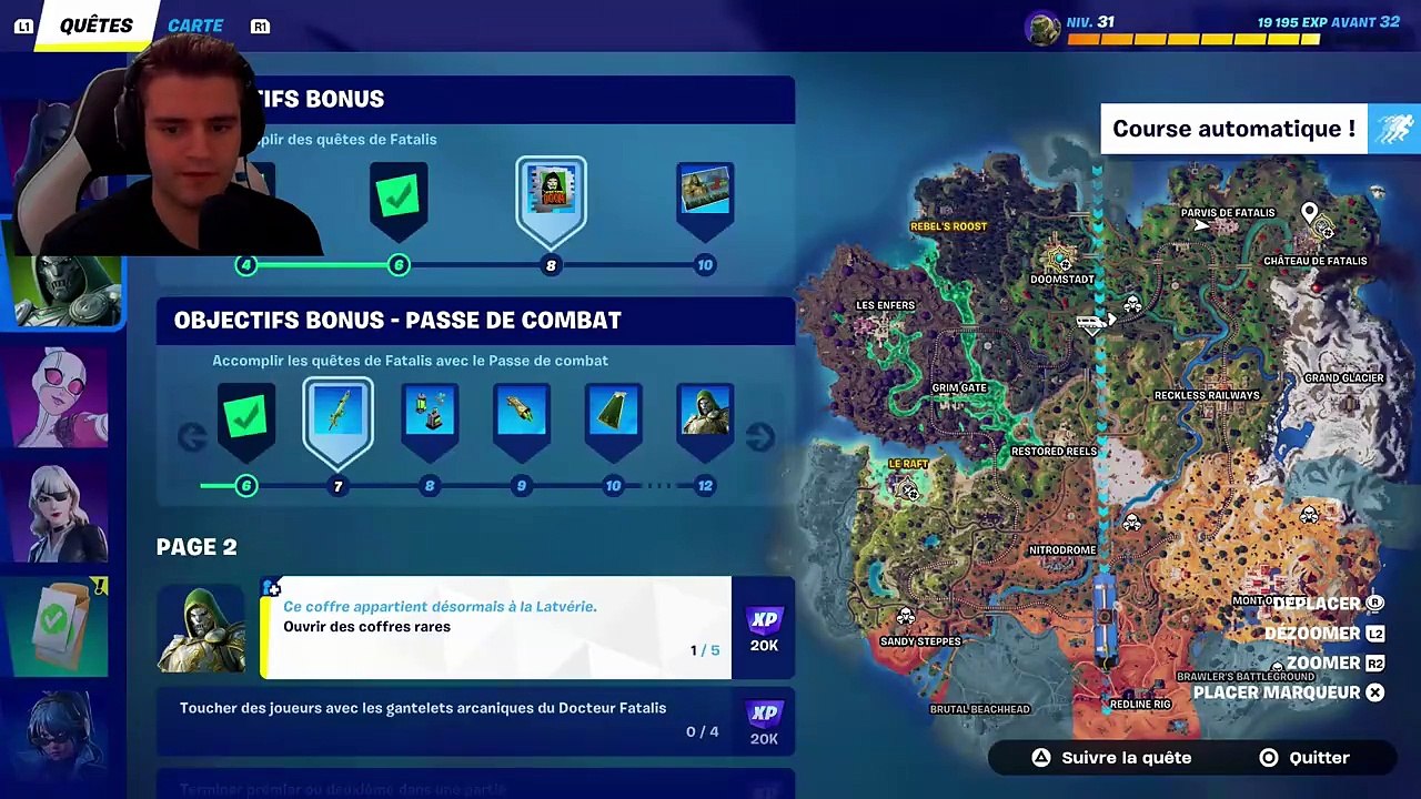 PASSAGE EN OR III | Fortnite Jugement Fatal