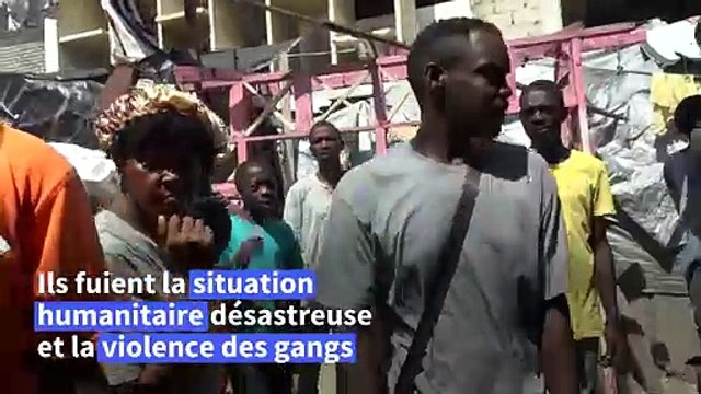 C'est l'enfer : en Haïti, les déplacés face à une situation humanitaire qui s'aggrave