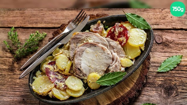 Rôti de porc et pommes de terre au Cookeo