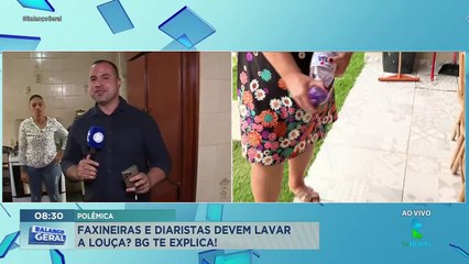 Polêmica: faxineiras e diaristas devem lavar a louça?