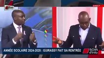 Échange tendu entre Moustapha Guirassy et Cherif Diop de TFM