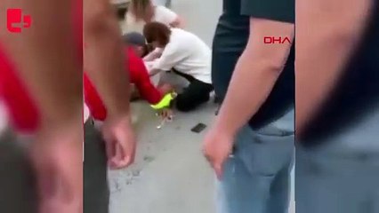 Hemşirenin yaralıya müdahalesini böyle engellemiş: 'Bırakın lan ölsün'