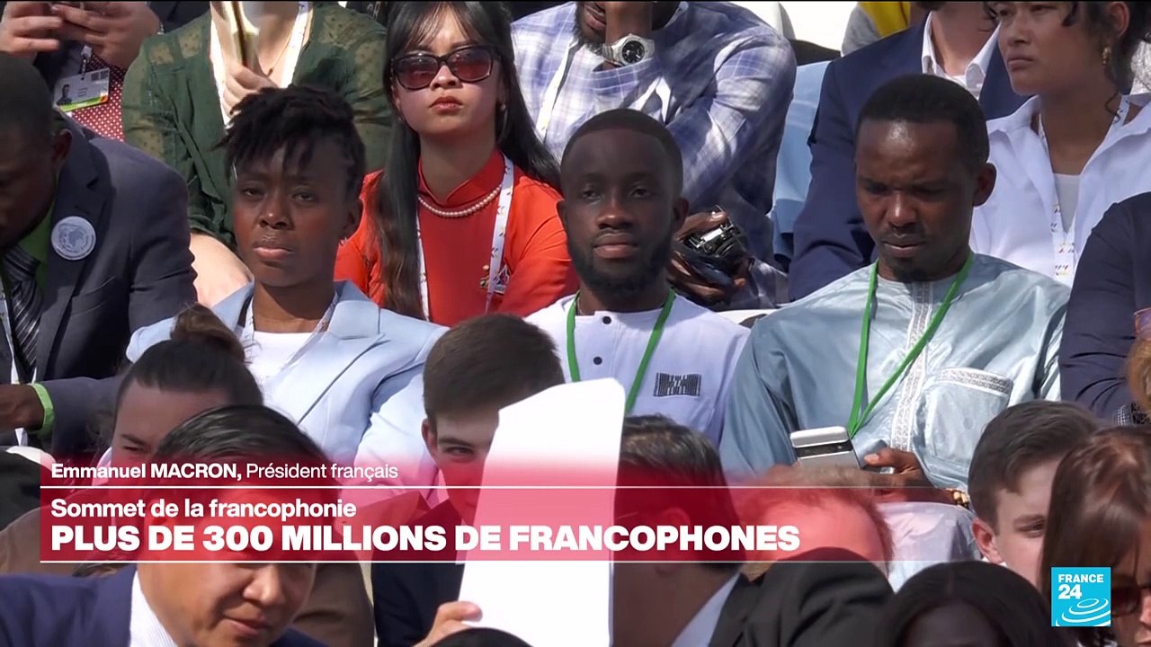 REPLAY - Retrouvez le discours d'Emmanuel Macron au sommet de la francophonie