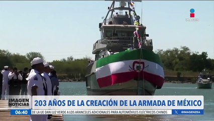 Se cumplen 203 años de la creación de la Armada de México