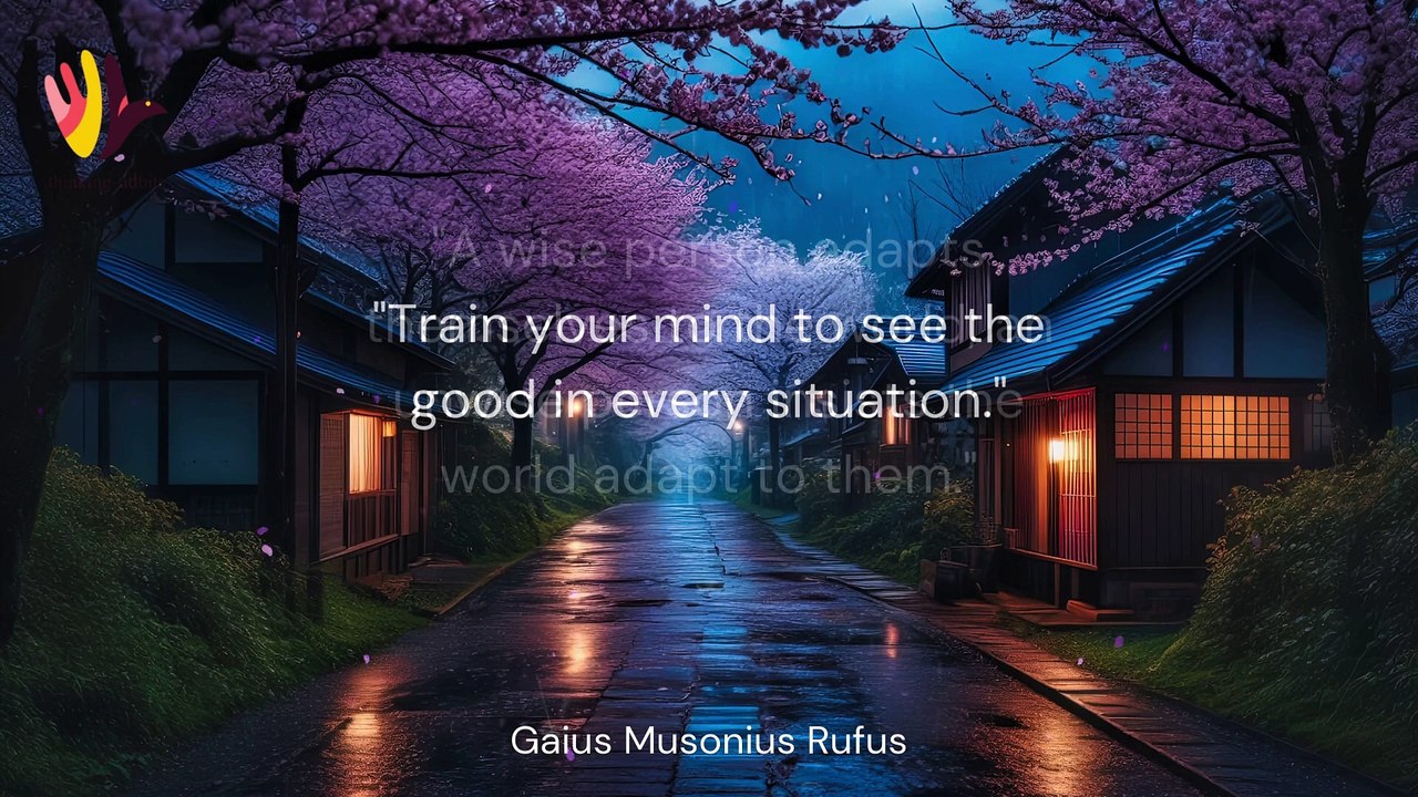 Gaius Musonius Rufus Quotes to CHANGE Your Life | Inspirational Quotes | Thinking Tidbits