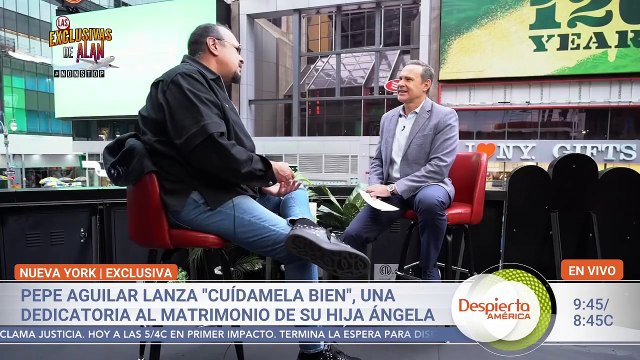Pepe Aguilar revela detalles de la vida matrimonial de su hija Ángela y Nodal