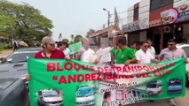 Transportistas marchan a Santa Cruz exigiendo subir el pasaje