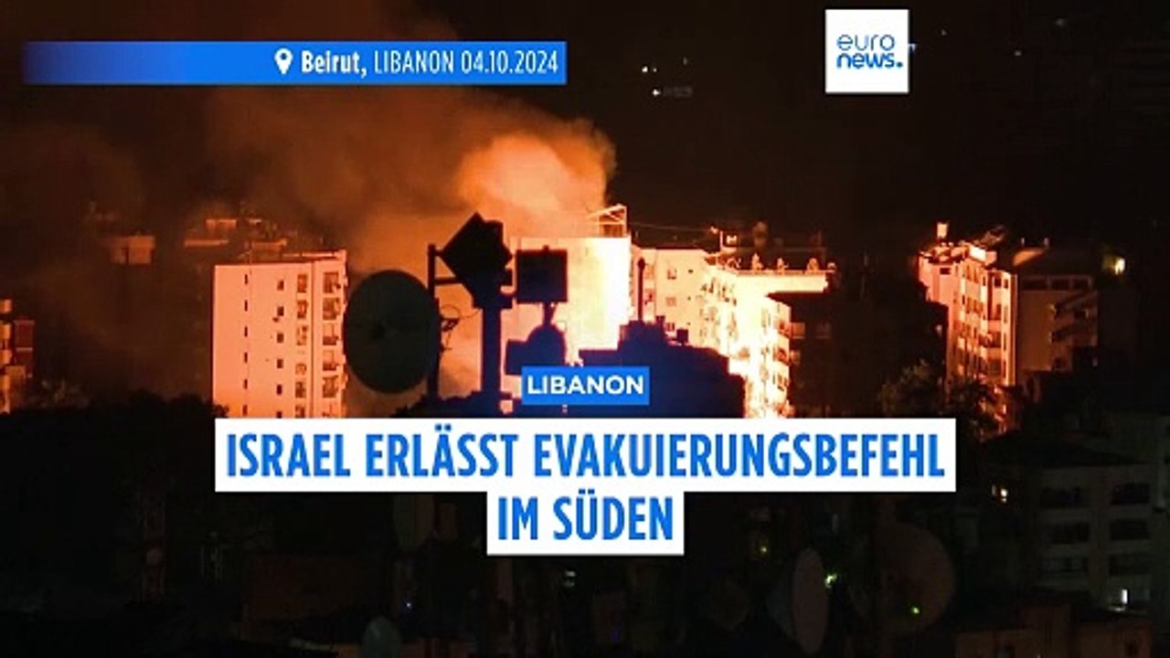 Israel erlässt weitere Evakuierungsbefehle im Süden