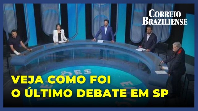 Debate tem Marçal contido e Nunes na mira, com Boulos no ataque e criticado por Tabata